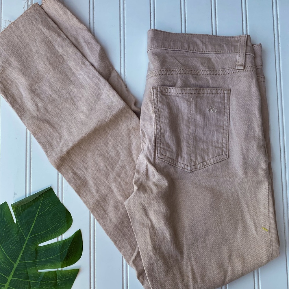 Rag & Bone DIS BLOSSOM Nude Skinny Jeans